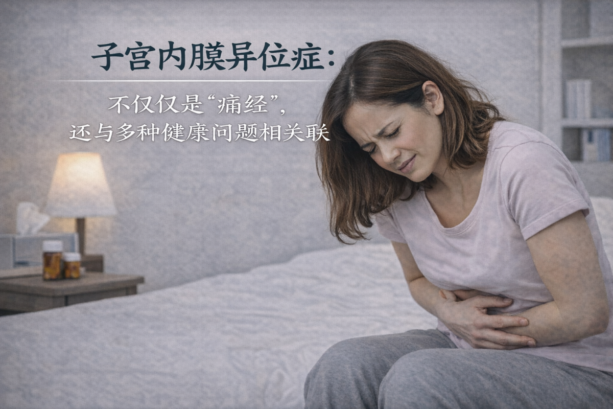 女性因子宫内膜异位症出现痛经加重和盆腔痛影响日常生活